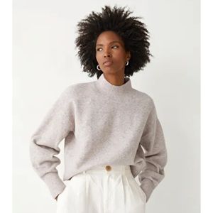 & OTHER STORIES brown turtleneck